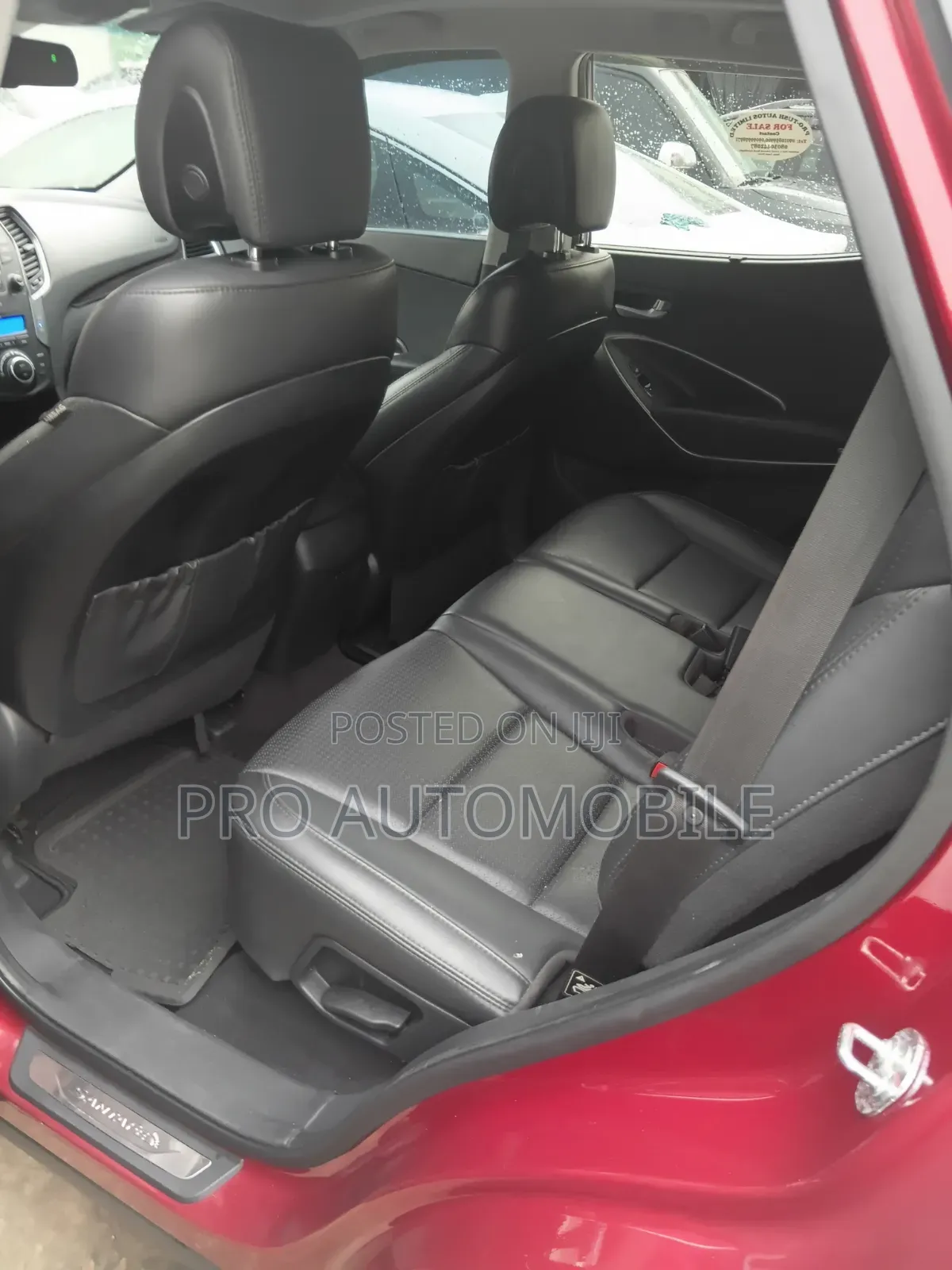 Hyundai Santa Fe 2014 Red