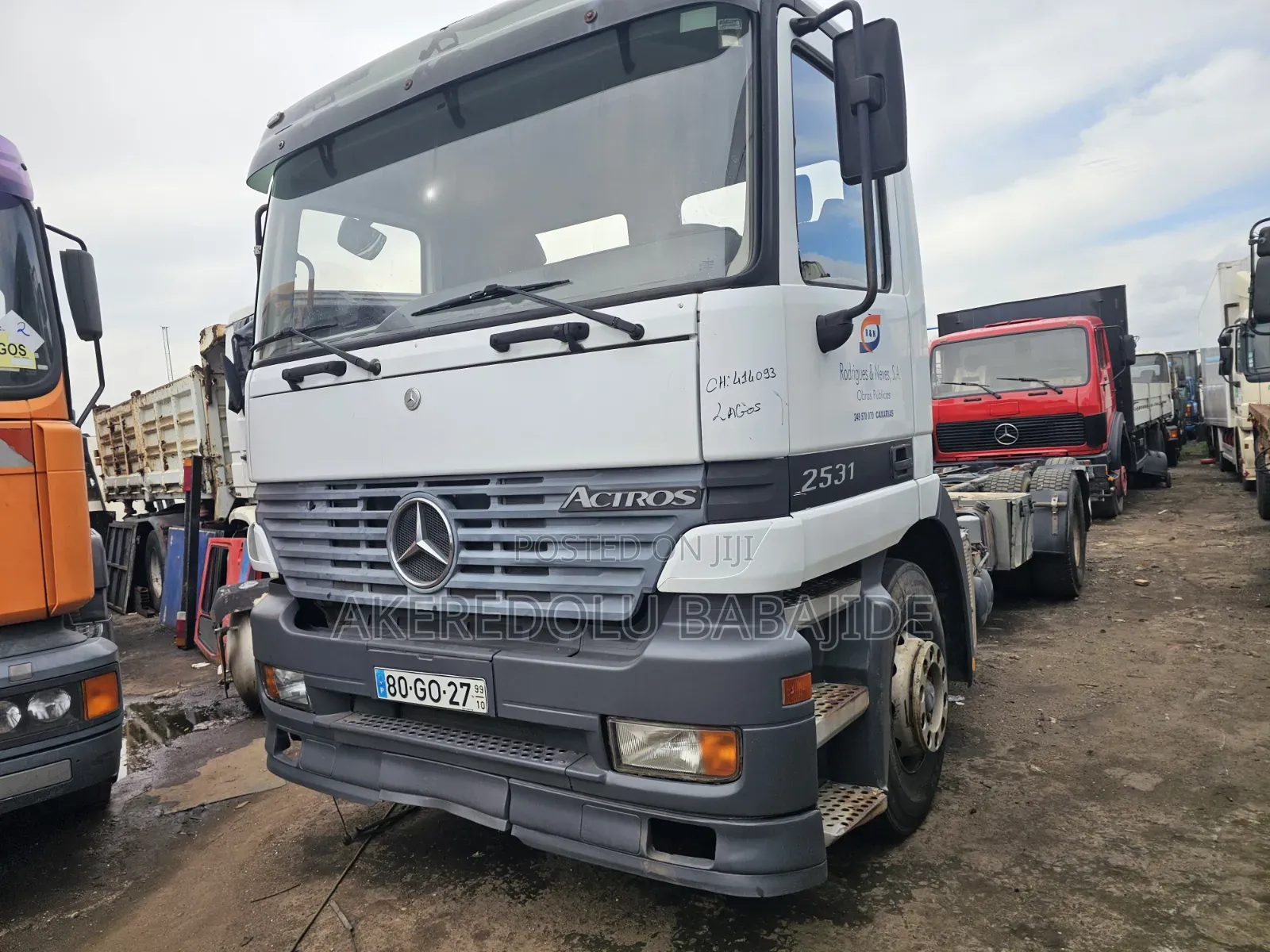 Mercedes Bez Truck Tokunbo 2016 White