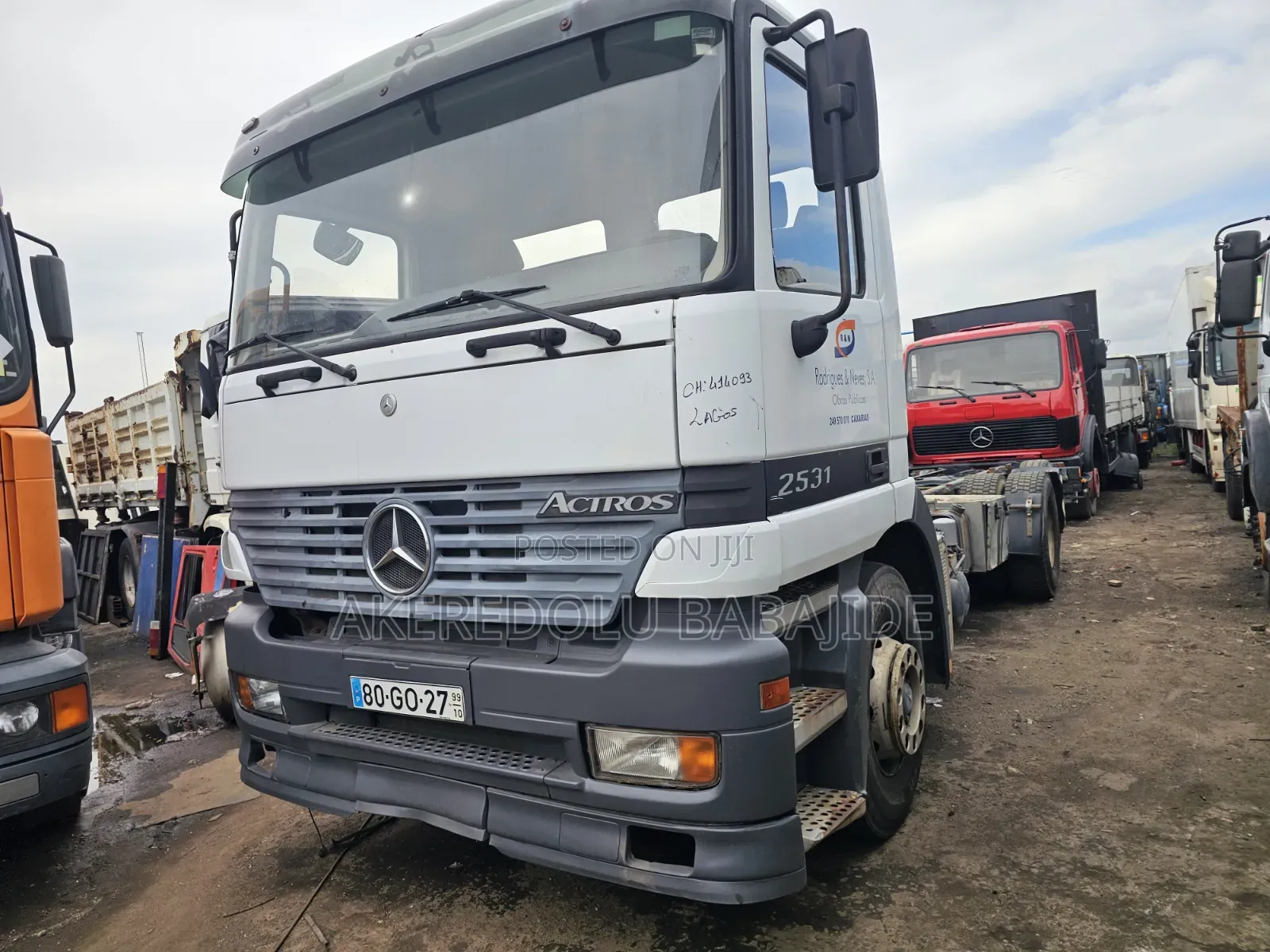 Mercedes Bez Truck Tokunbo 2016 White