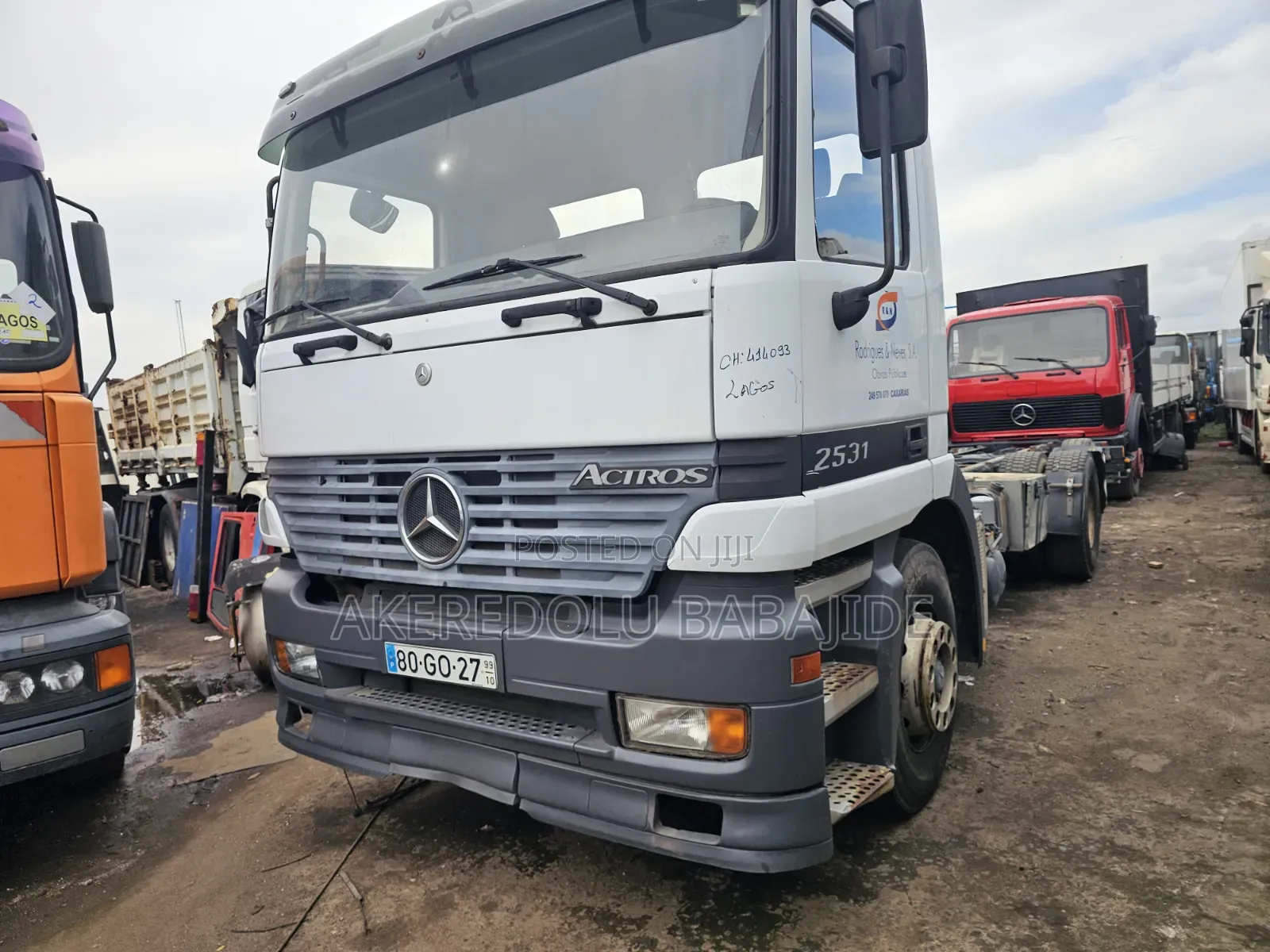 Mercedes Bez Truck Tokunbo 2016 White