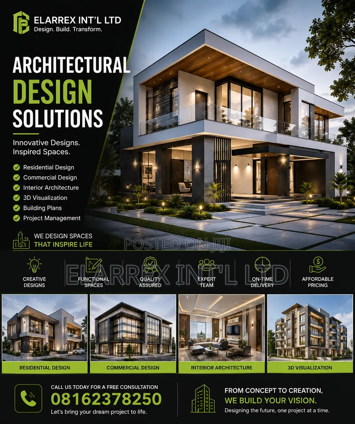 Professional Architectural Drawings 3d House Designs