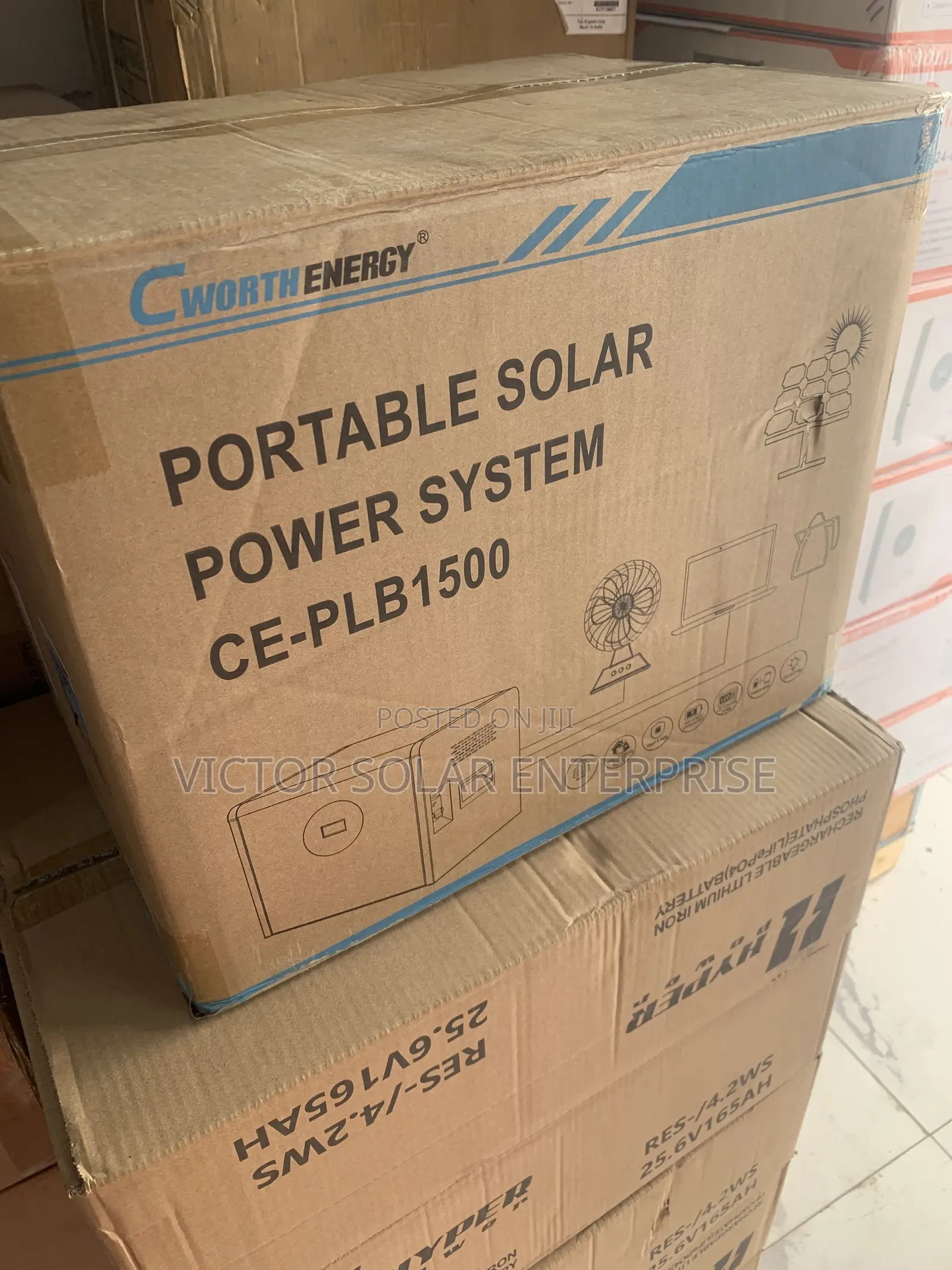Cworth 2.5kwh Solar Generator 24v