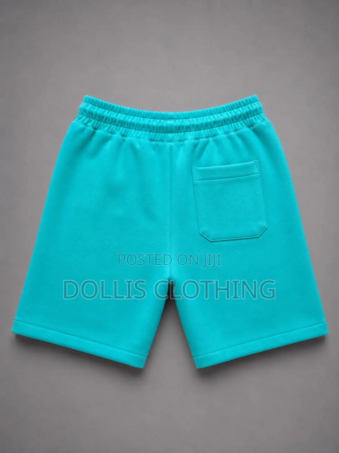 Aqua Fleece Sweat Shorts