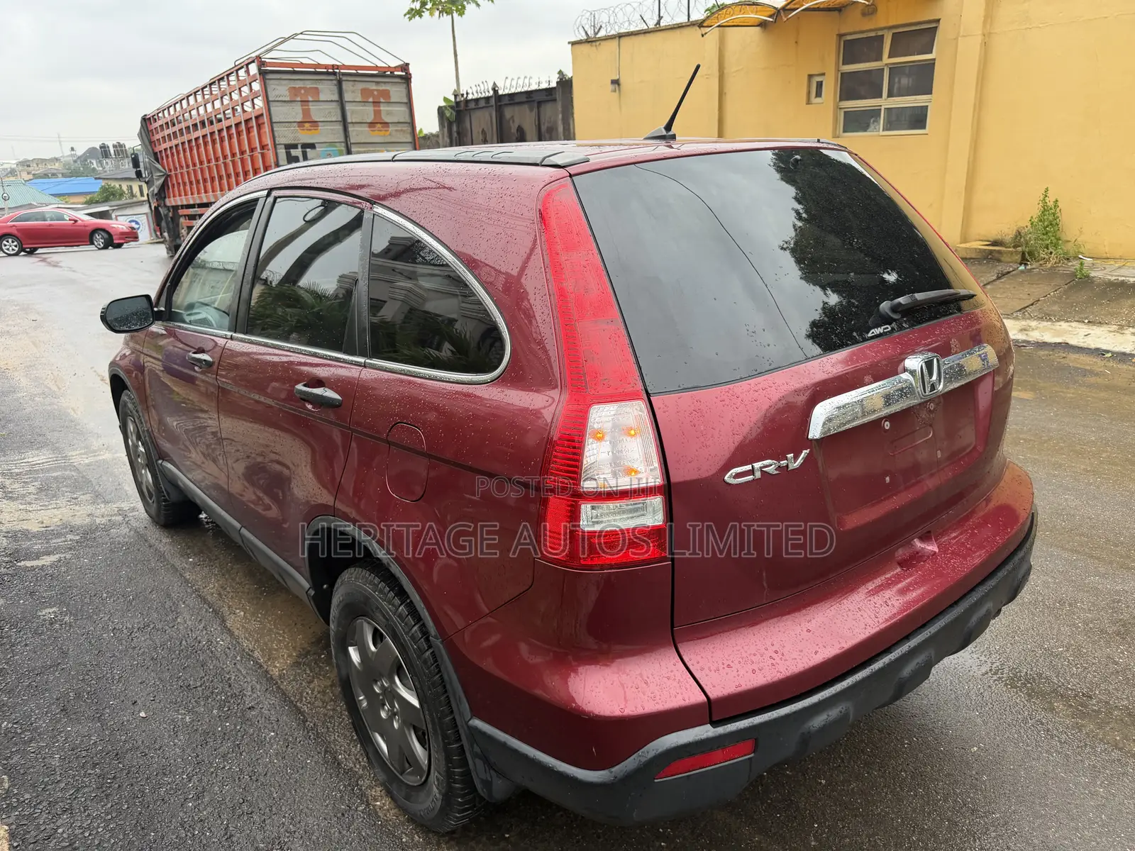 Honda CR-V 2008 Burgundy