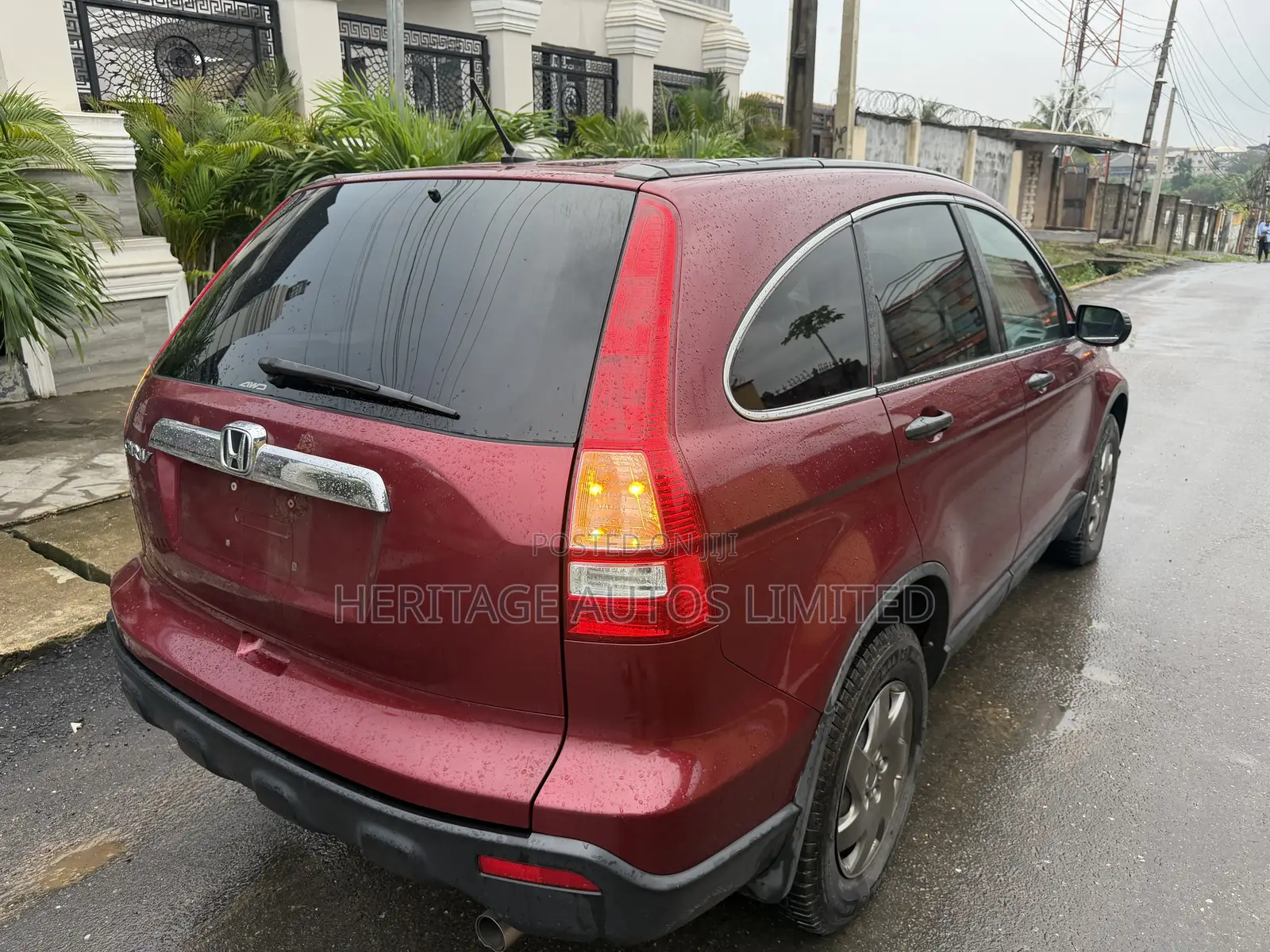 Honda CR-V 2008 Burgundy