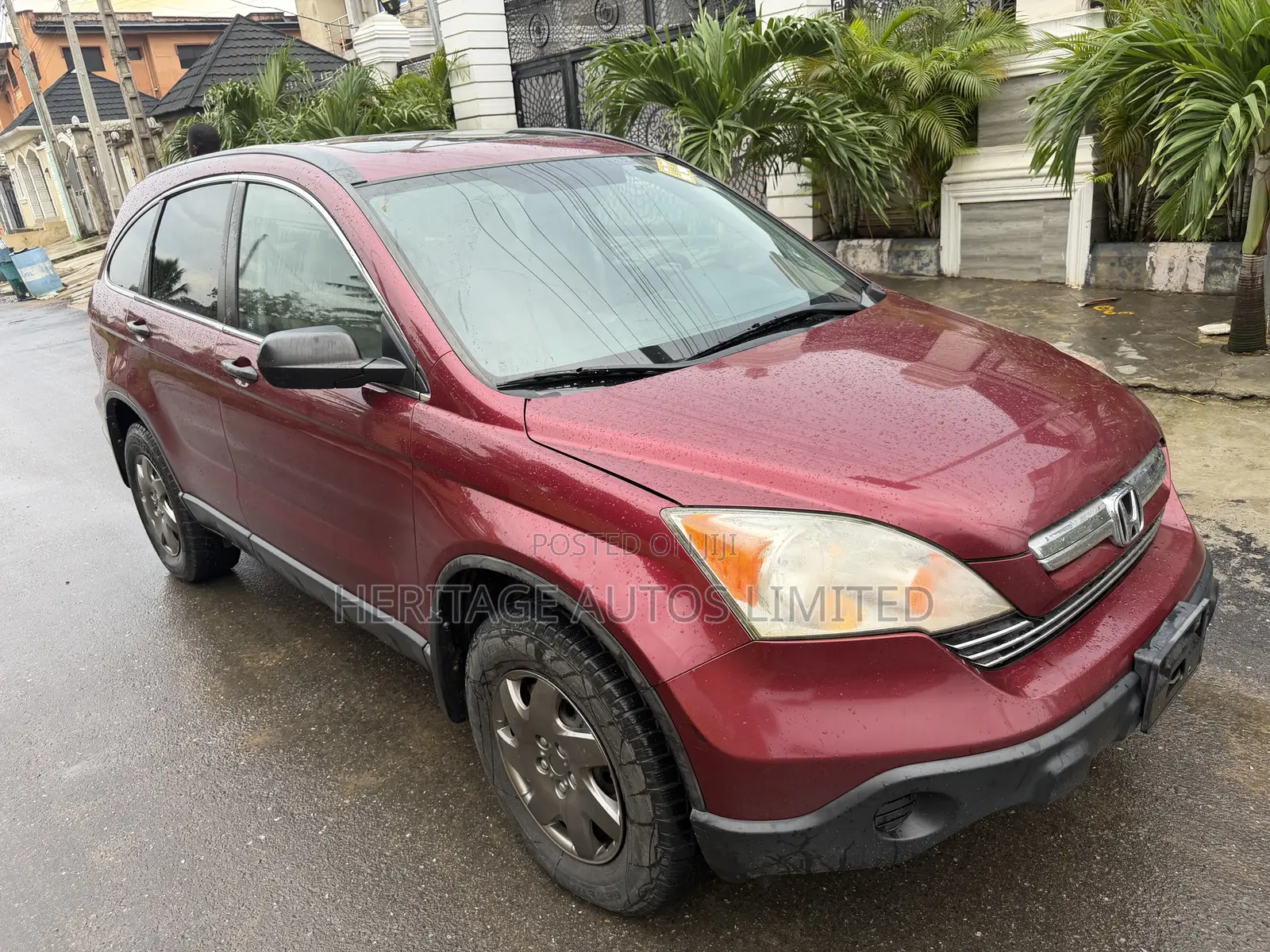 Honda CR-V 2008 Burgundy