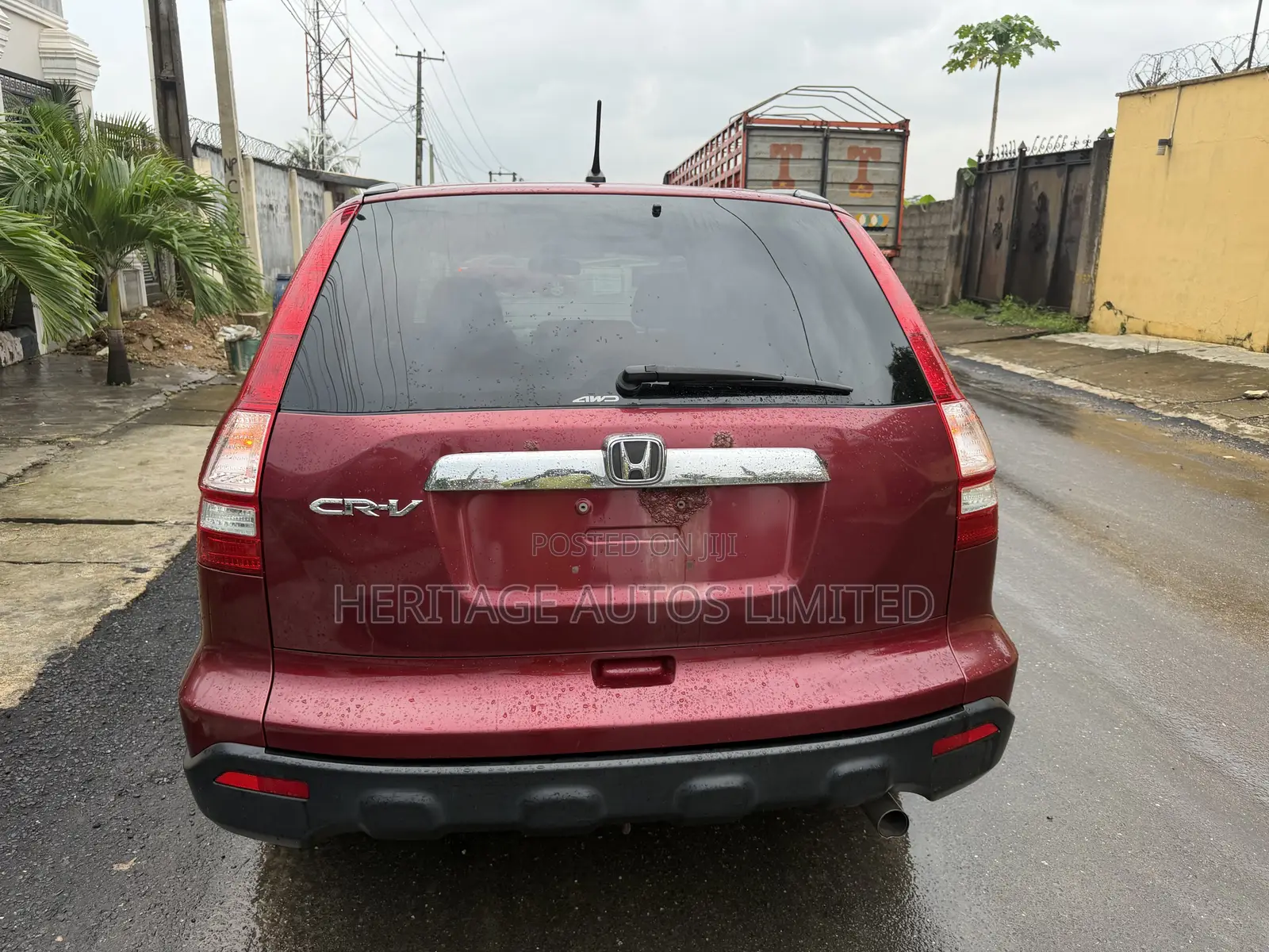 Honda CR-V 2008 Burgundy