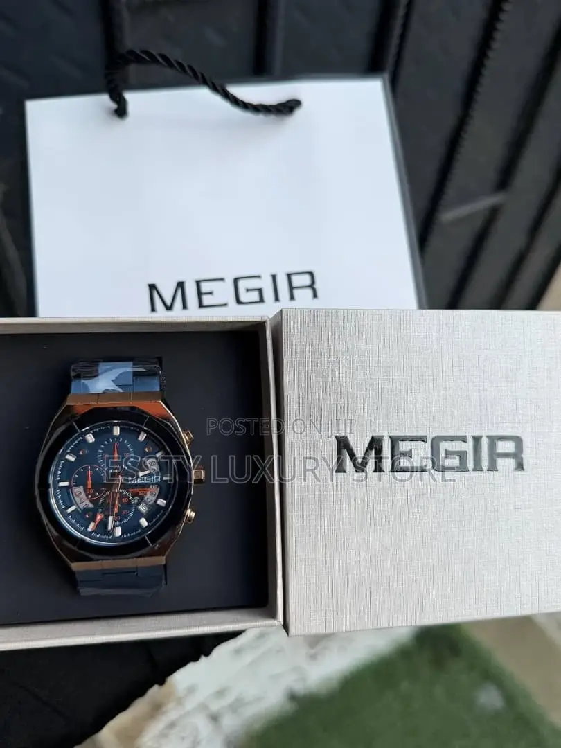 High Quality Luxury Megir Chain Wristwatches