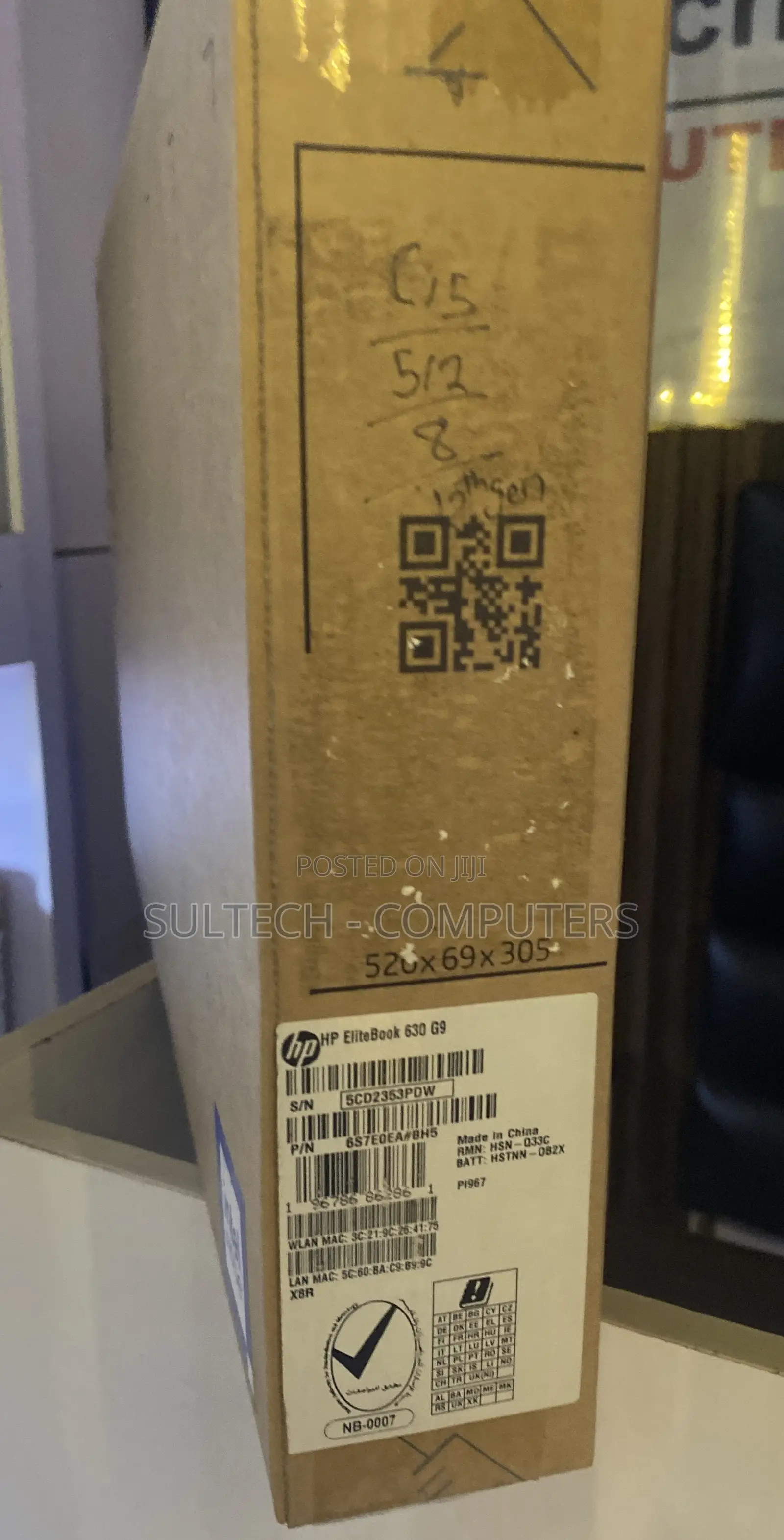 New Laptop HP 630 8GB Intel Core i5 SSD 512GB