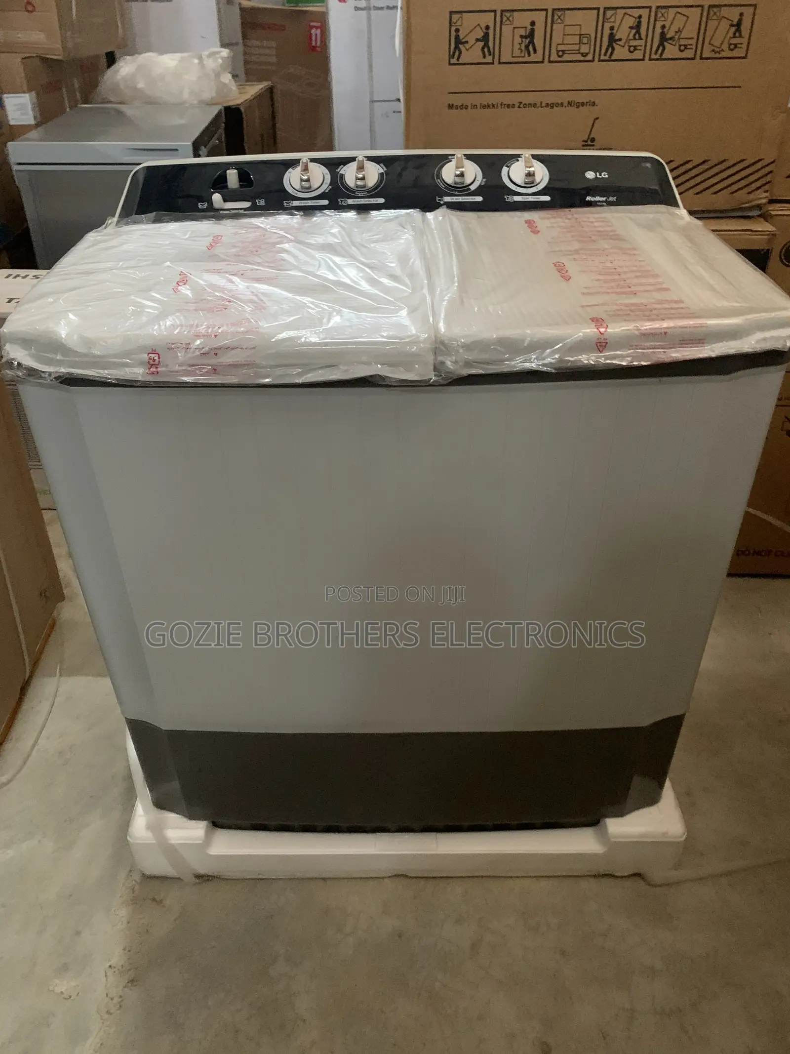 Lg Twin Tub Washing Machine 14kg Roller Jet