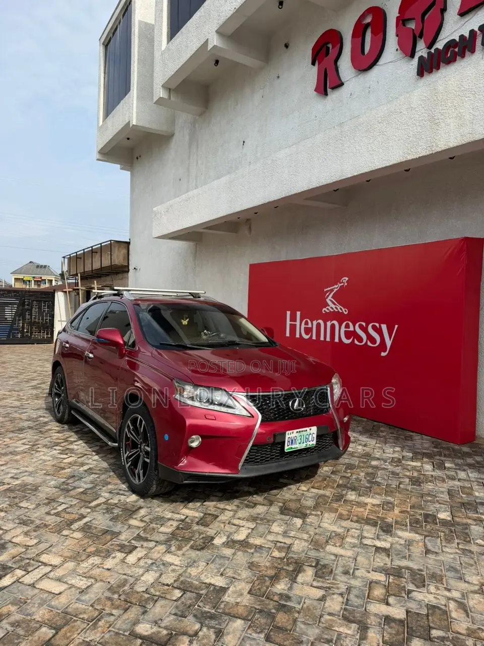 Lexus RX 2011 Red