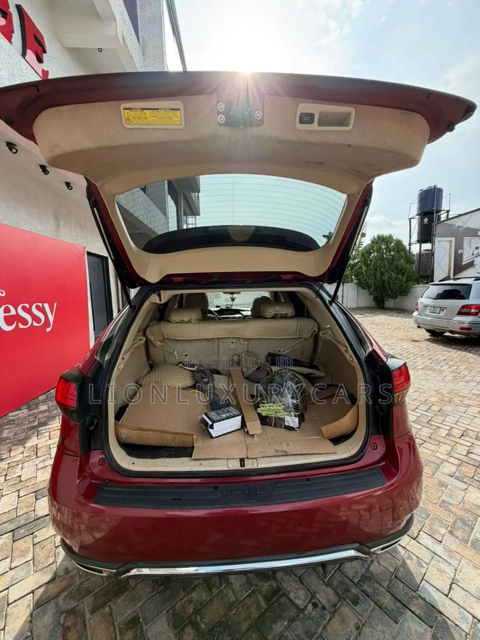 Lexus RX 2011 Red