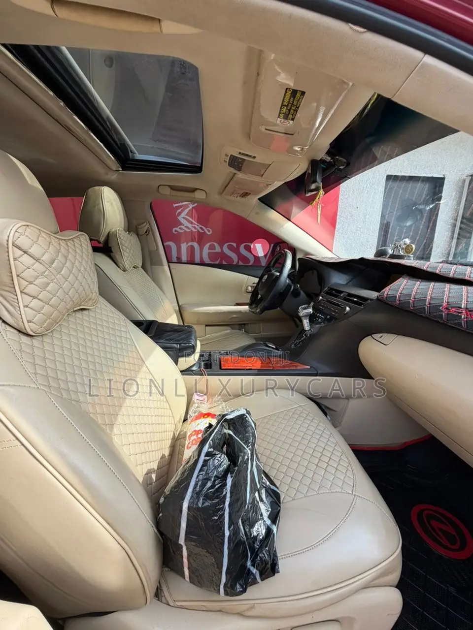 Lexus RX 2011 Red
