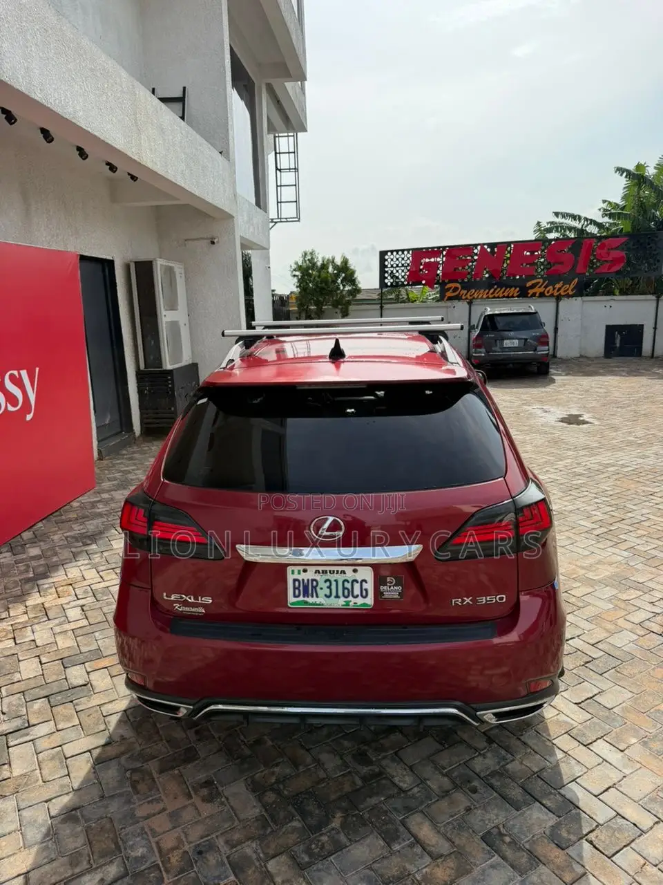 Lexus RX 2011 Red