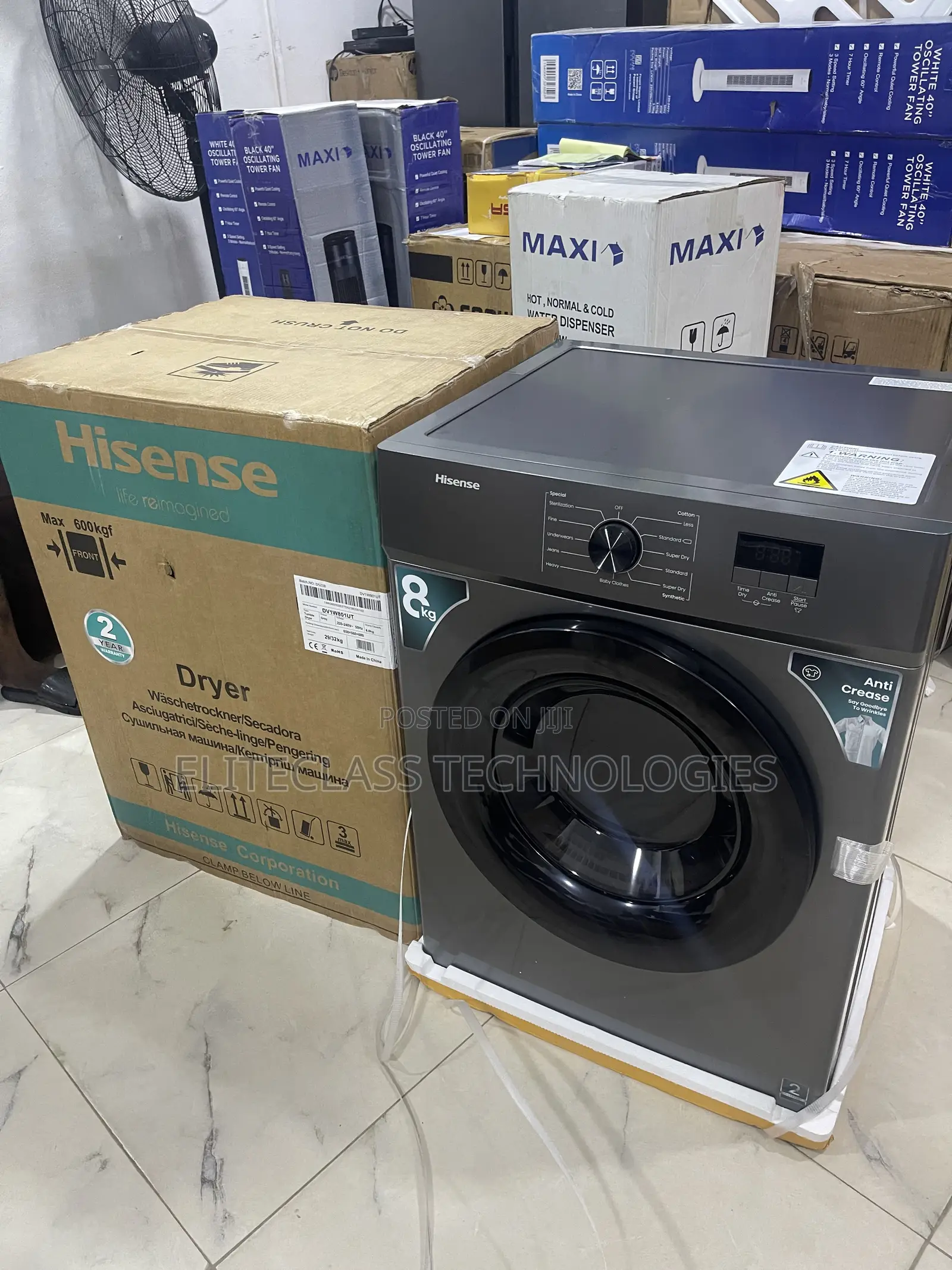 Hisense 8kg Laundry Dryer