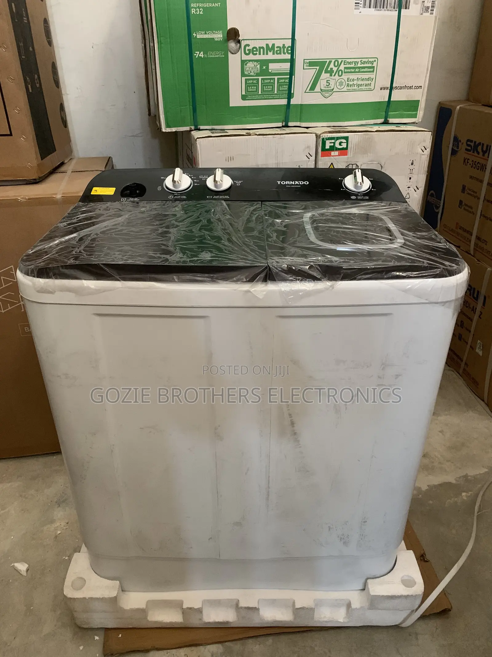 Tornado Twin Tub Washing Machine 11kg