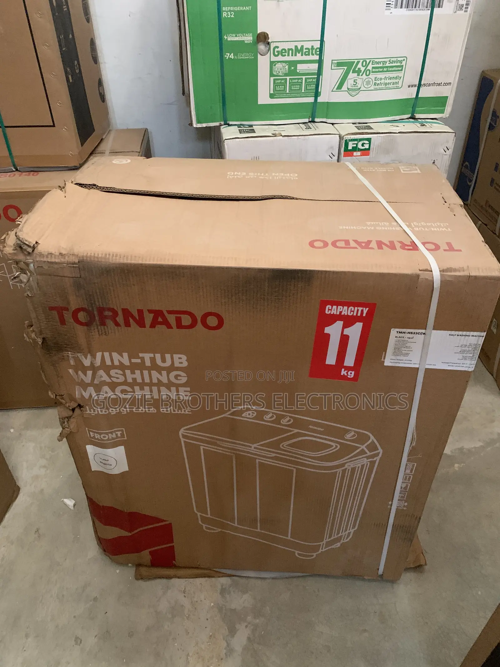 Tornado Twin Tub Washing Machine 11kg