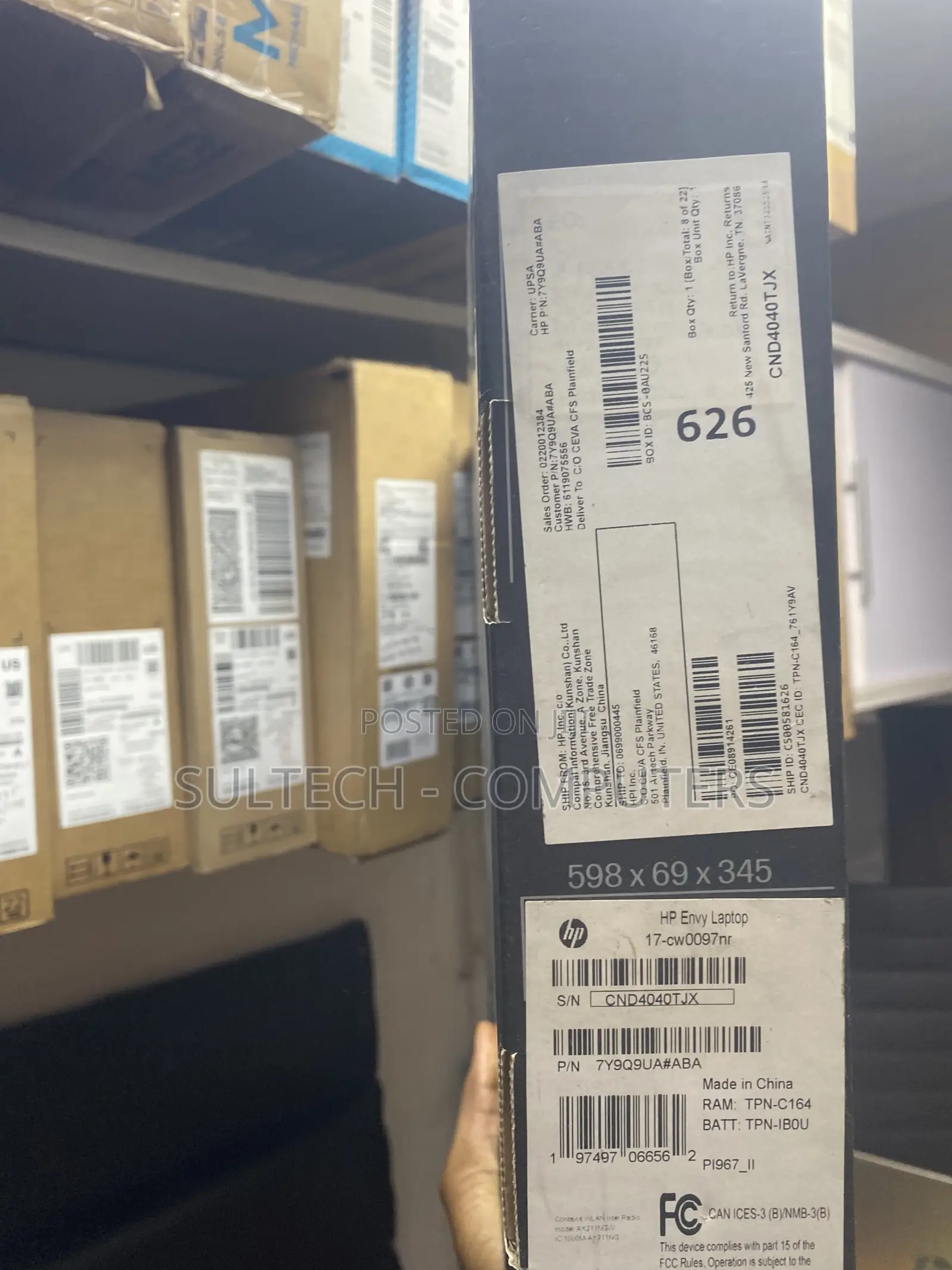 New Laptop HP Envy 17 32GB Intel Core i7 SSD 1T