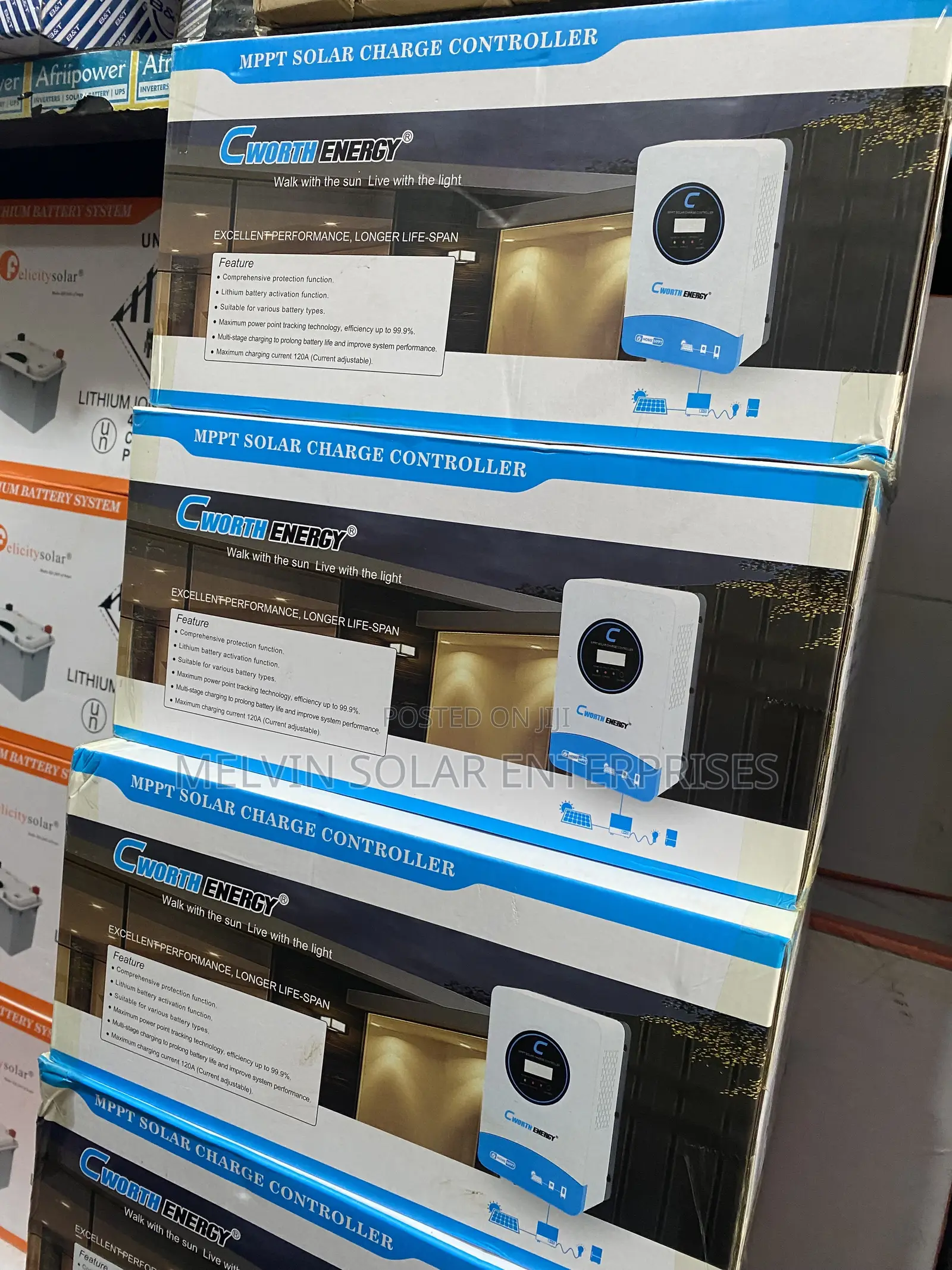 120ah 12v Cworth Solar Charger Controller Available in Store Now