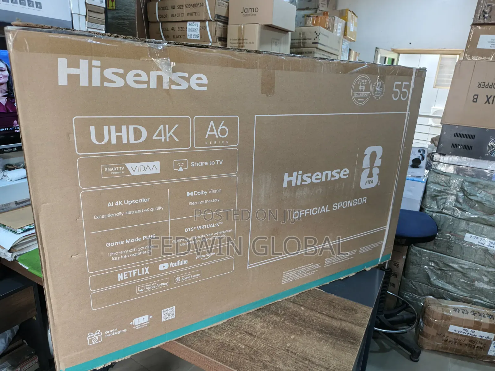Hisense 55" Uhd Smart Tv