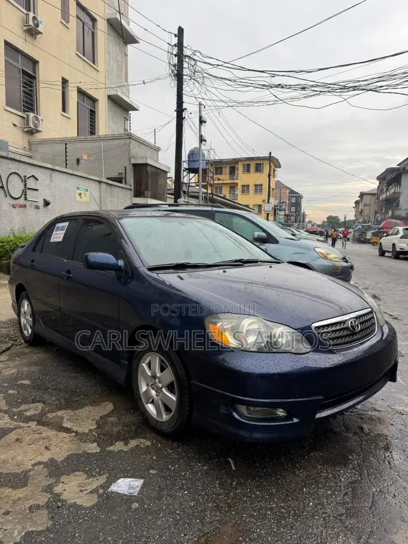 Toyota Corolla S 2006 Blue