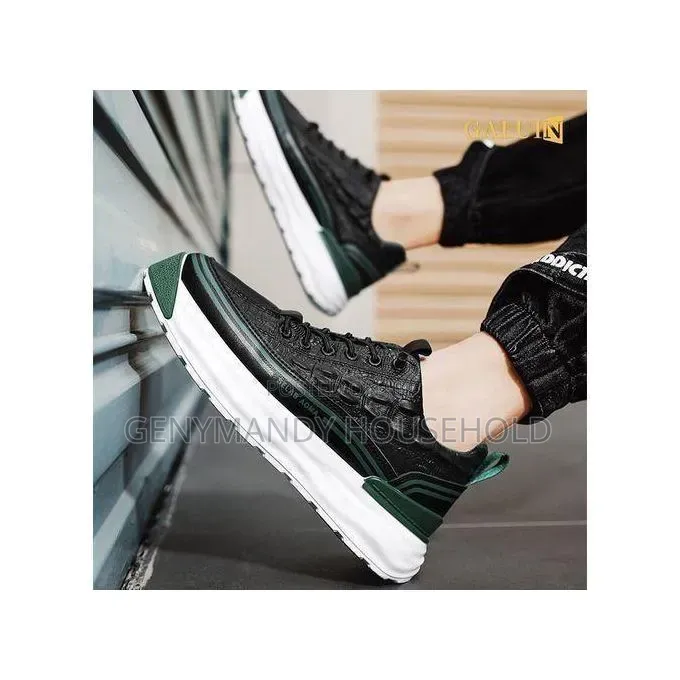 Black Sneaker With White Base