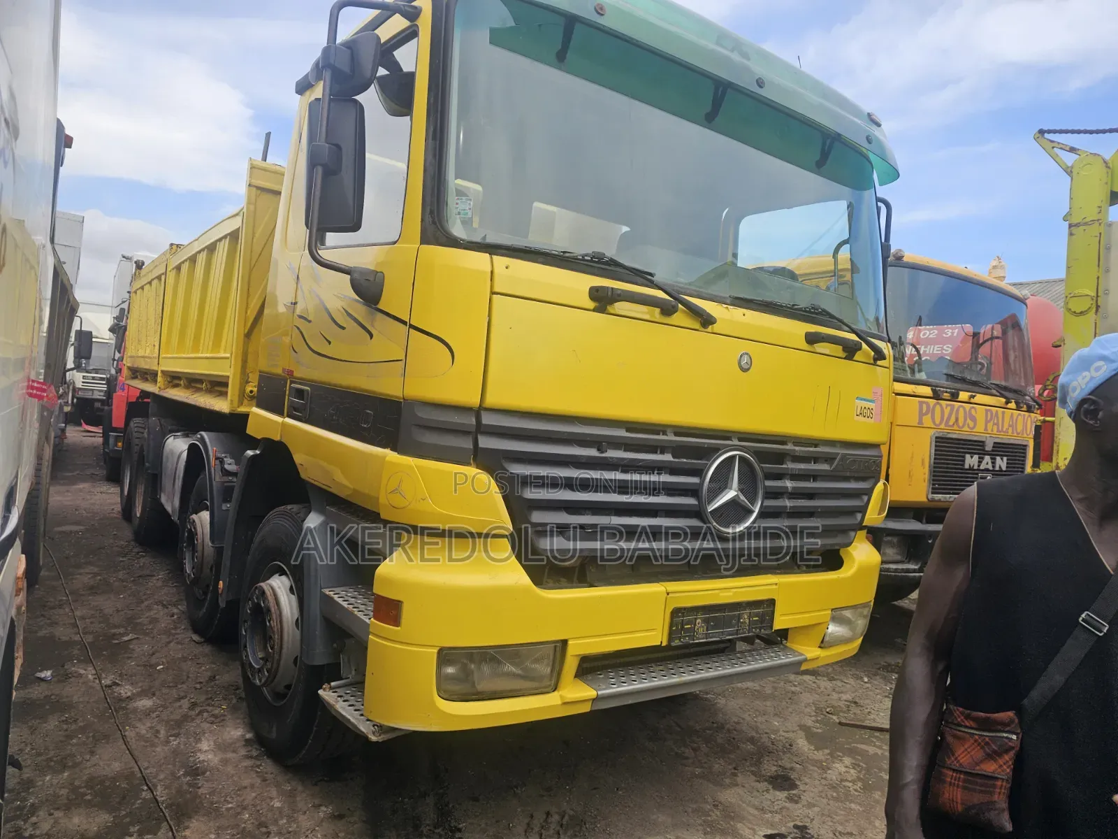 Dump Truck Mercedes Benz 41/40