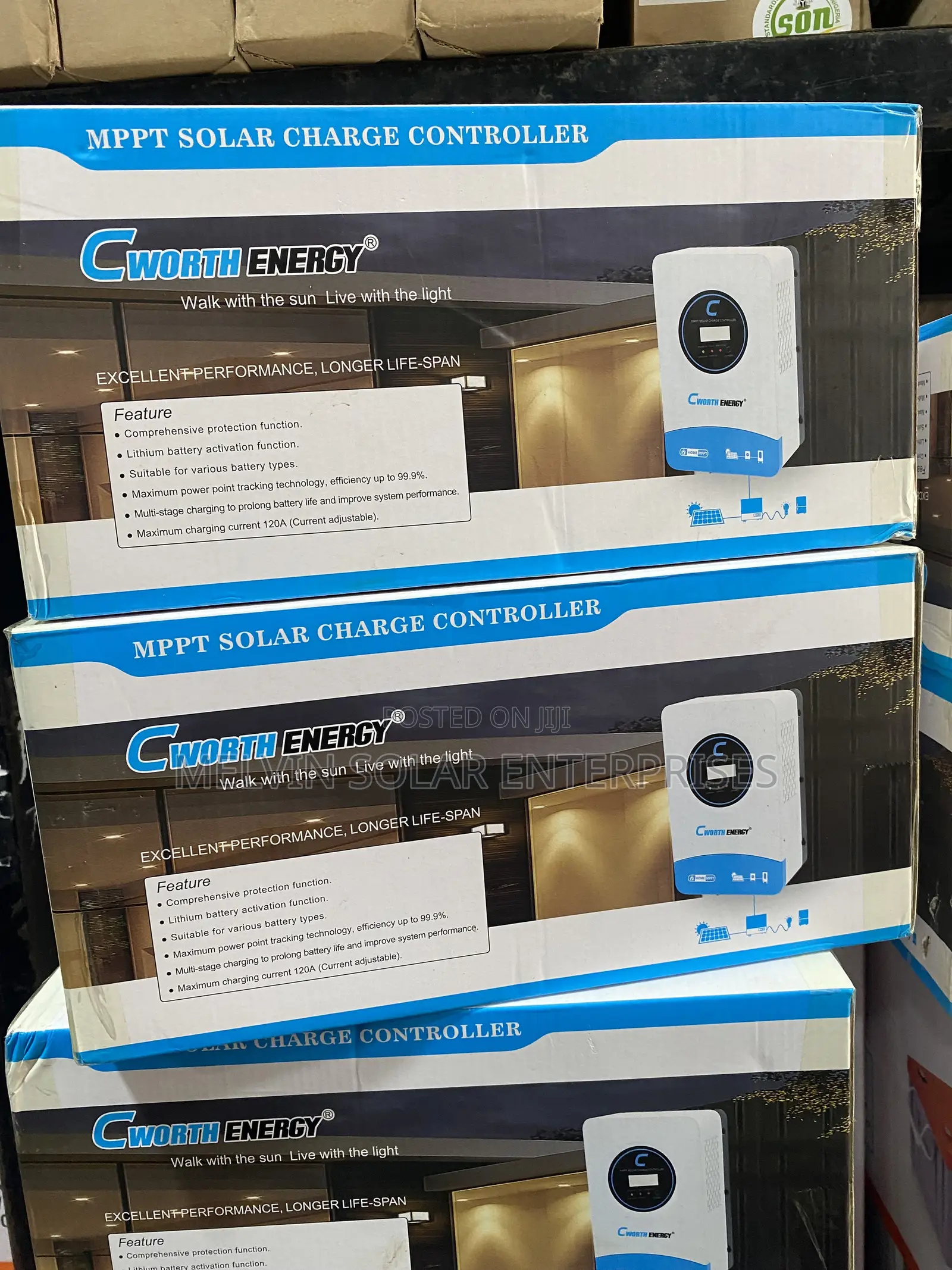 120ah 48v Cworth Energy Solar Charger Controller Available