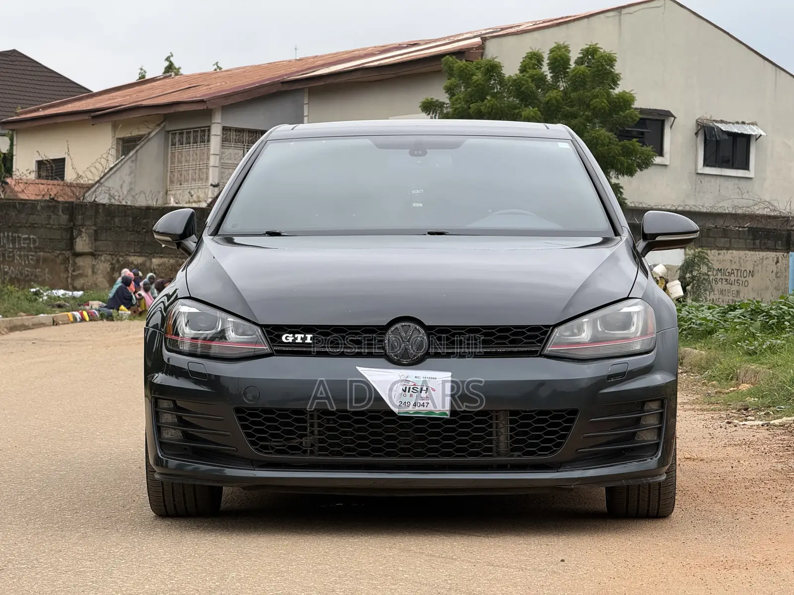 Volkswagen Golf GTI 2.0T Autobahn w/Performance Pkg 4-Door 2015 Black