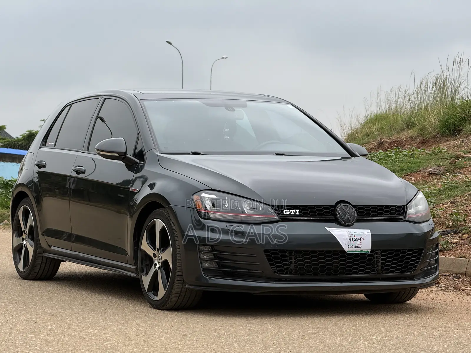 Volkswagen Golf GTI 2.0T Autobahn w/Performance Pkg 4-Door 2015 Black