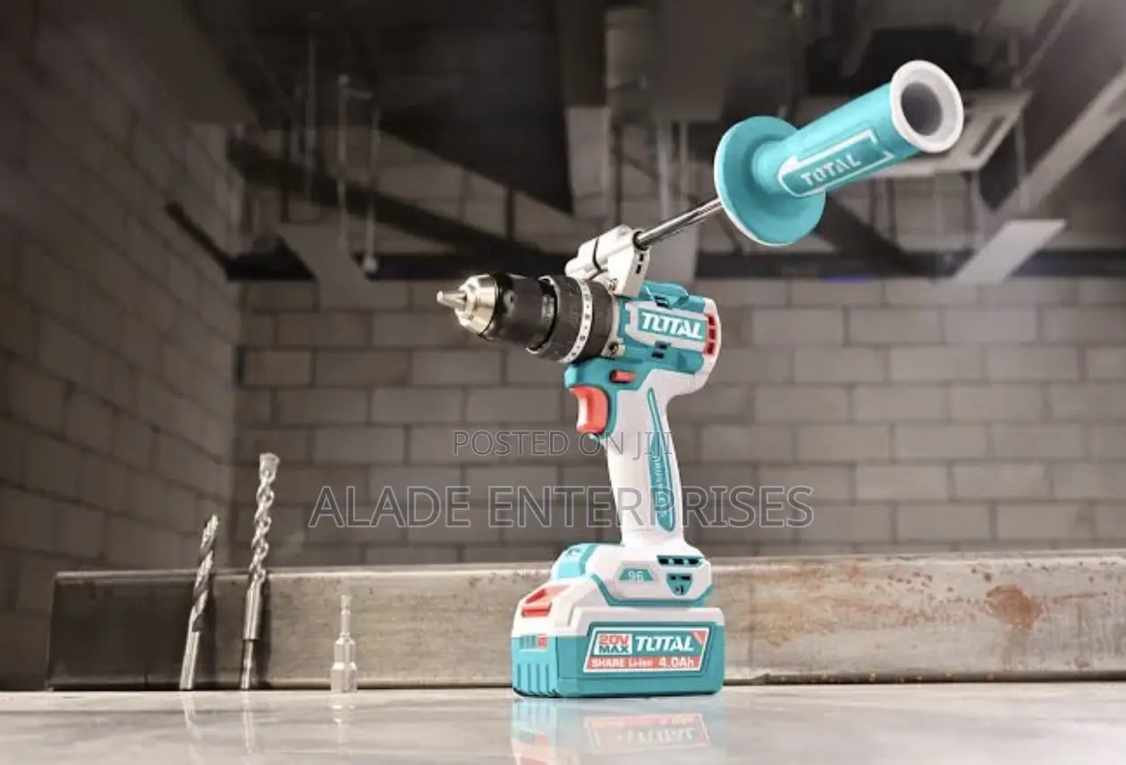 Total 20v Compact Brushless Impact Drill 96nm
