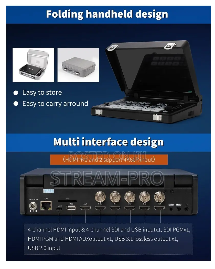 Fomako M6 Hdmi Video Mixer Switcher
