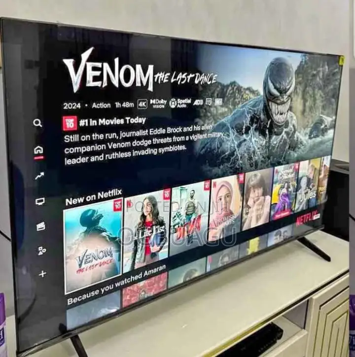 Lg 65 Inches Smart Tv View Android Ultra-Hd, Google Play, Frameless.