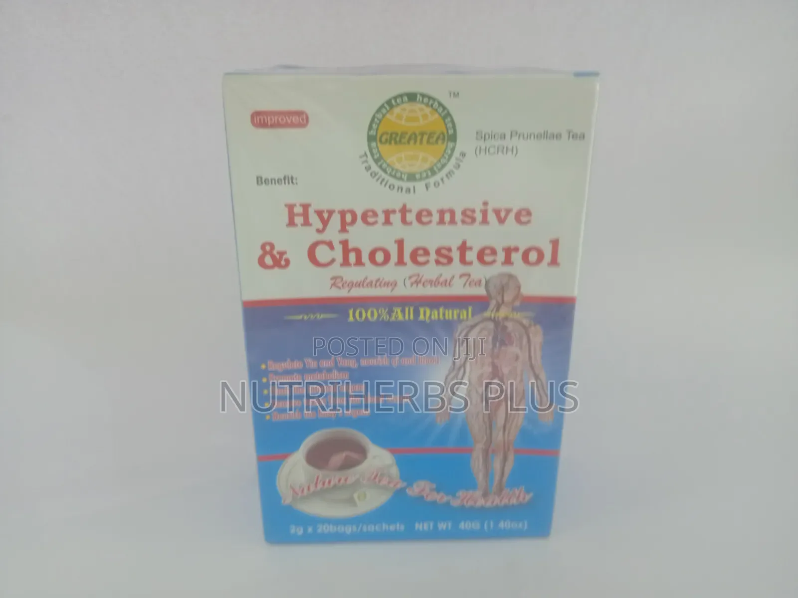 Greatea Hypertensive Cholesterol Regulating Herbal Tea: Very Effective