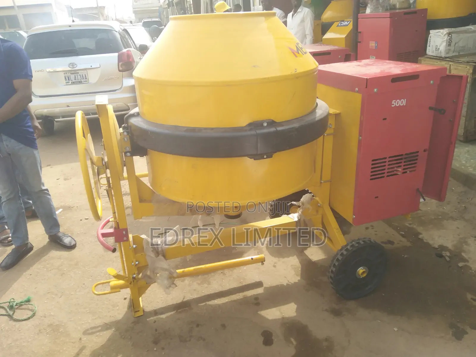 Brazilian Menegotti 500l Concrete Mixer