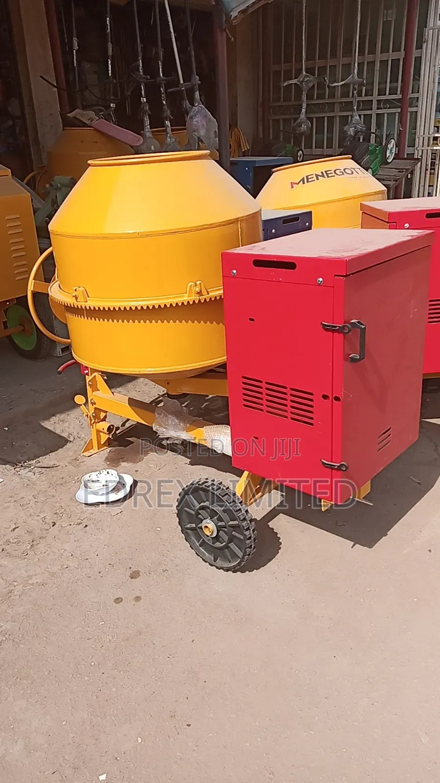 Brazilian Menegotti 500l Concrete Mixer