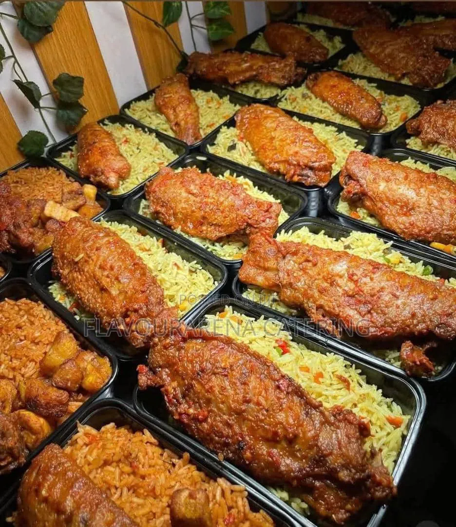 Smoky Party Jollof Rice and Fried Rice in Bulk