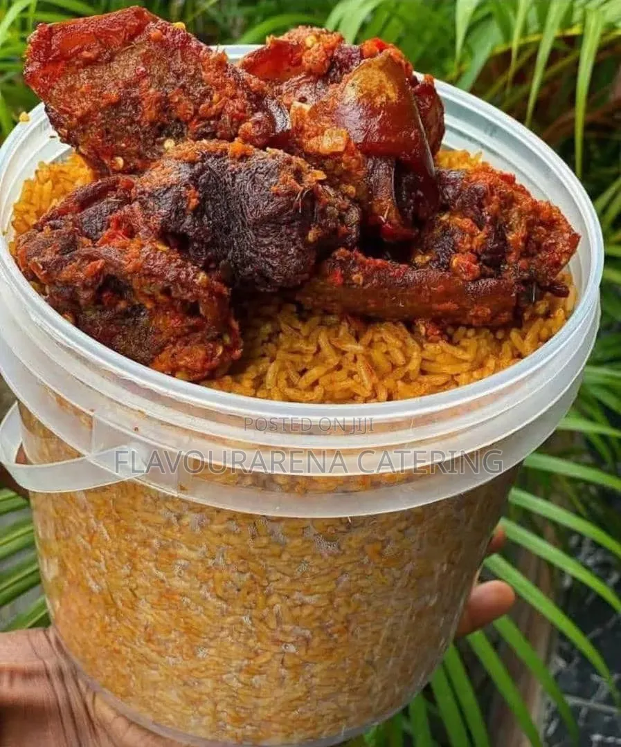 Smoky Party Jollof Rice and Fried Rice in Bulk