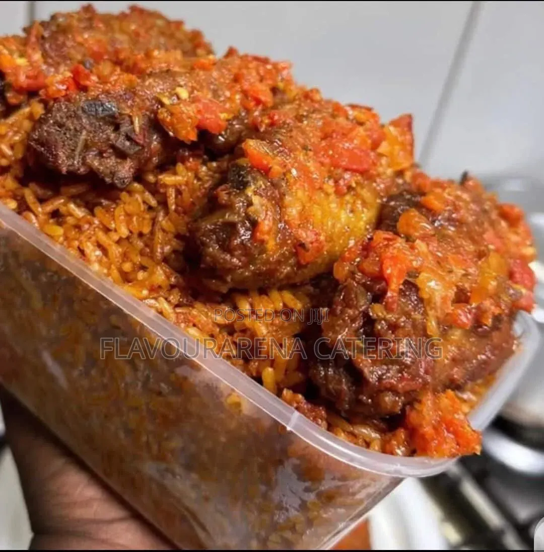 Smoky Party Jollof Rice and Fried Rice in Bulk