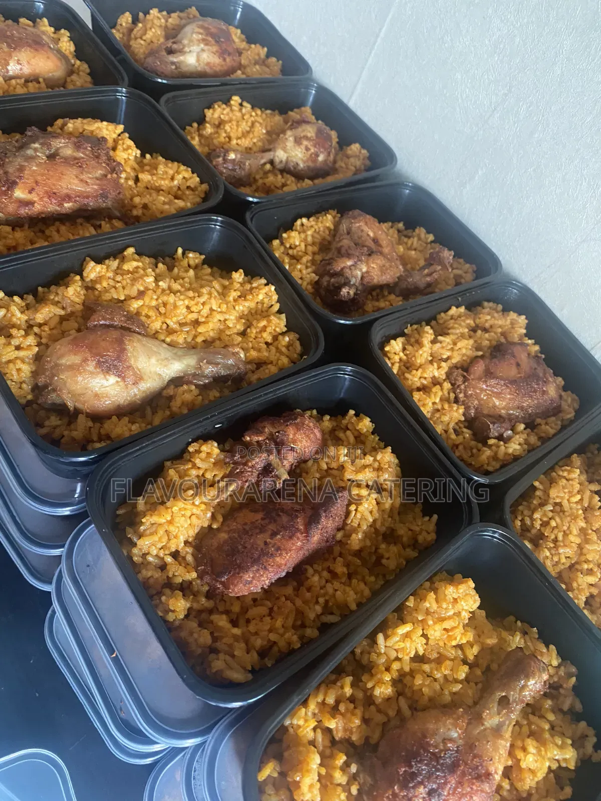 Smoky Party Jollof Rice and Fried Rice in Bulk