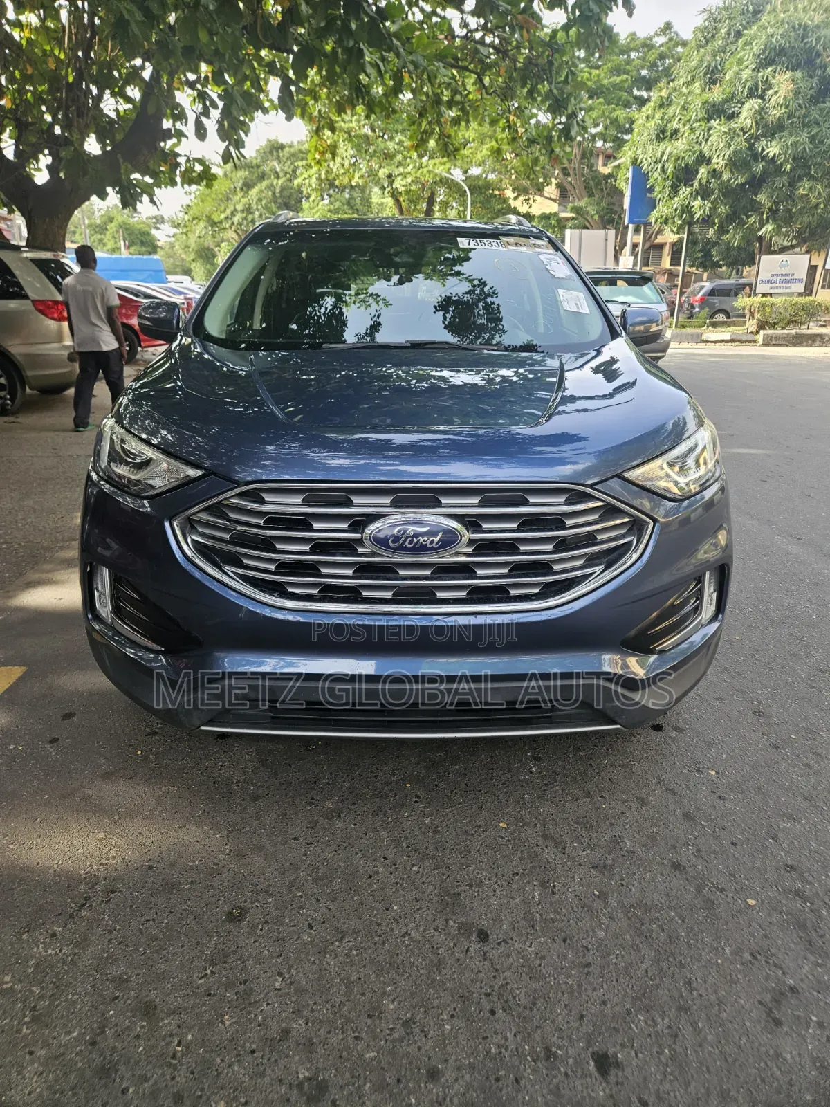 Ford Edge Titanium FWD 2019 Blue