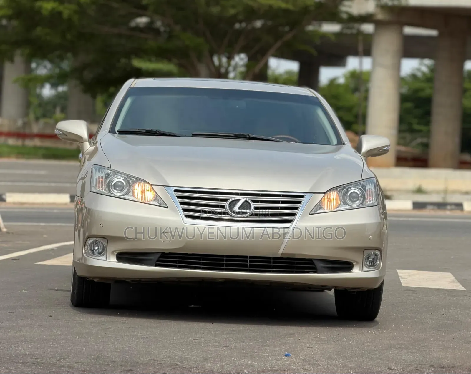 Lexus ES 350 2012 Gold