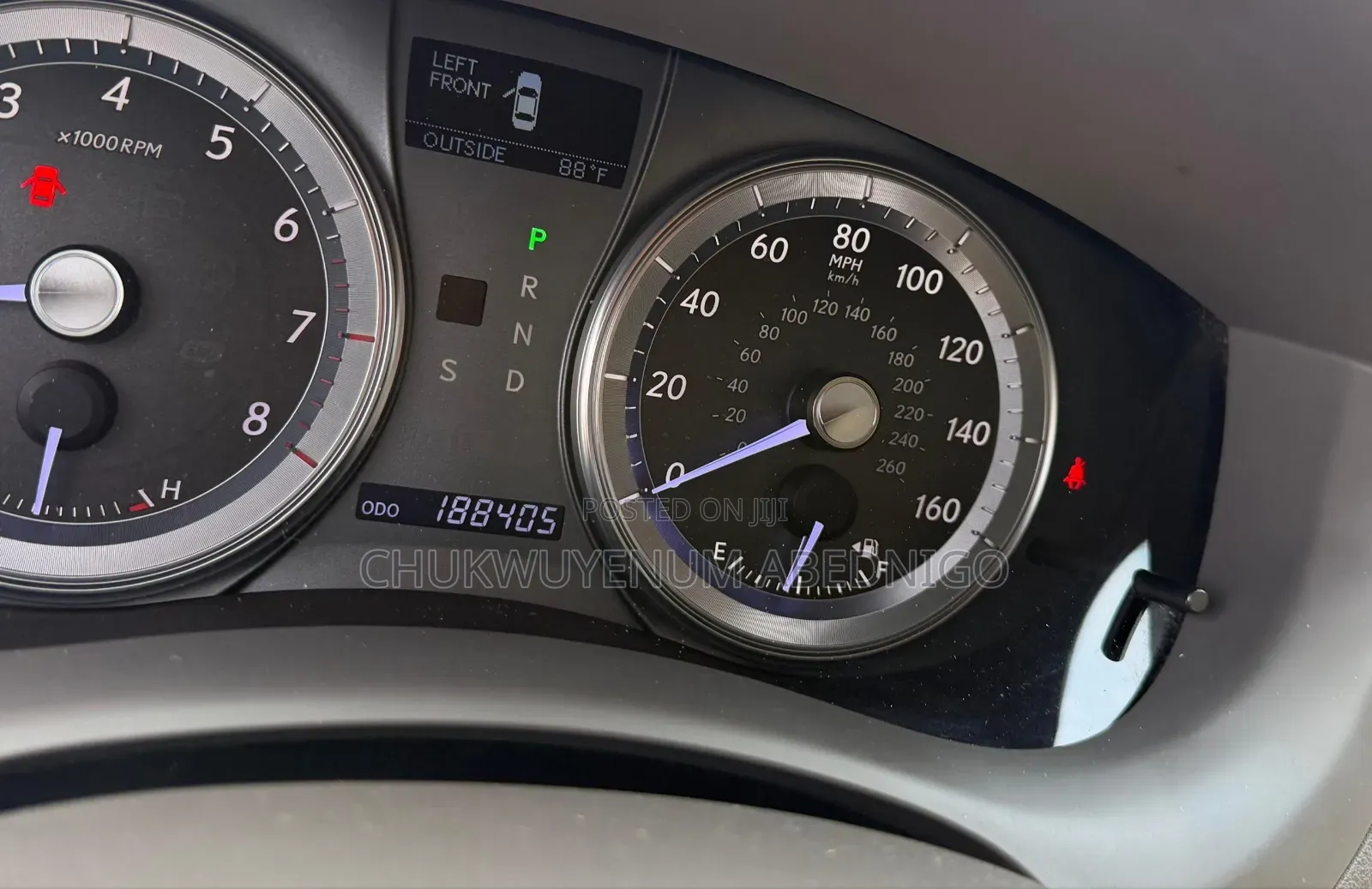 Lexus ES 350 2012 Gold