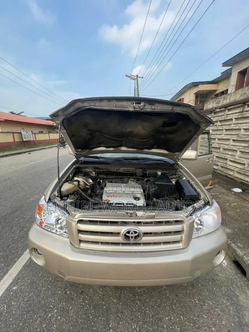 Toyota Highlander Limited V6 2006 Gold