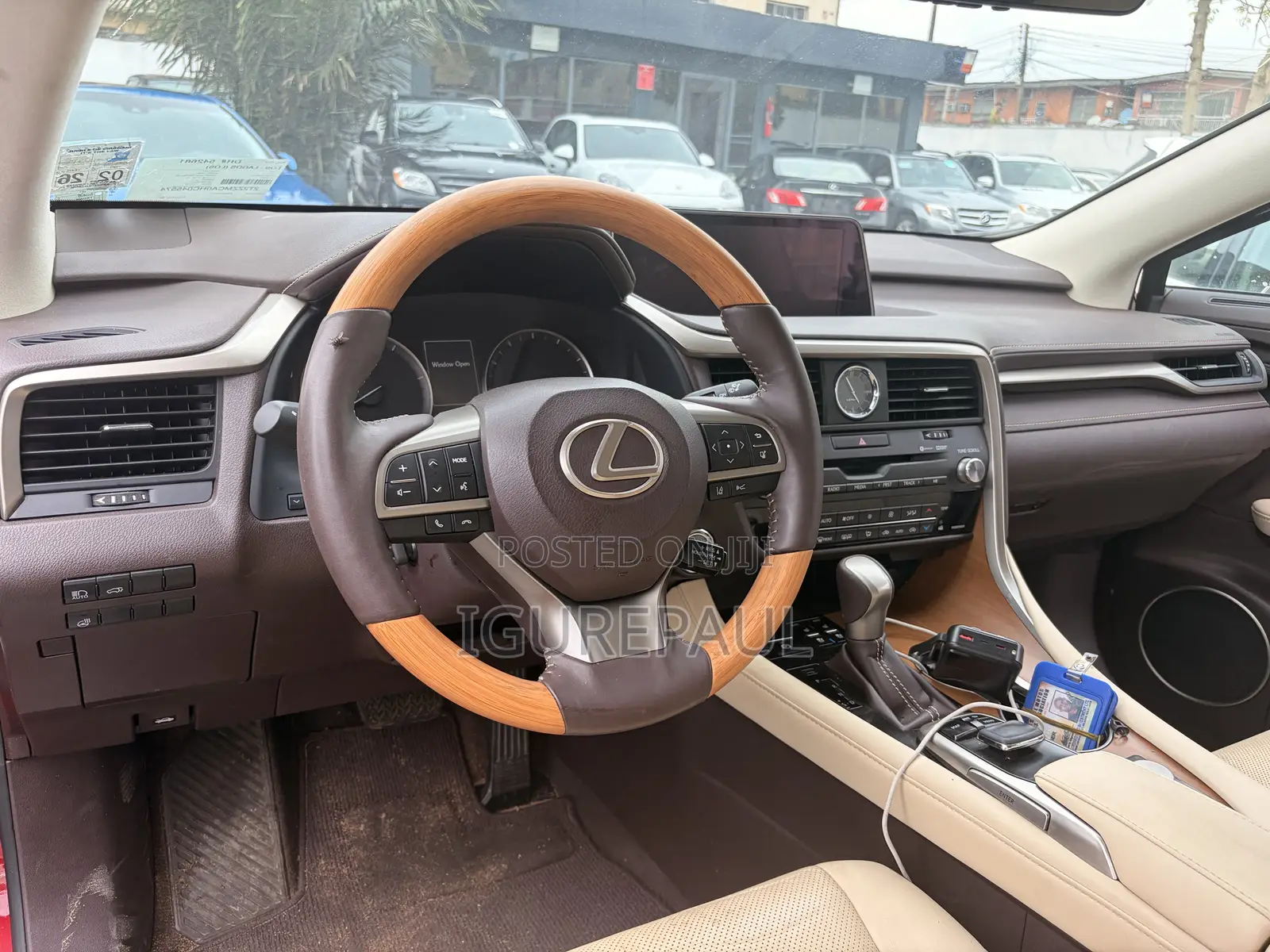 Lexus RX 350 AWD 2017 Red