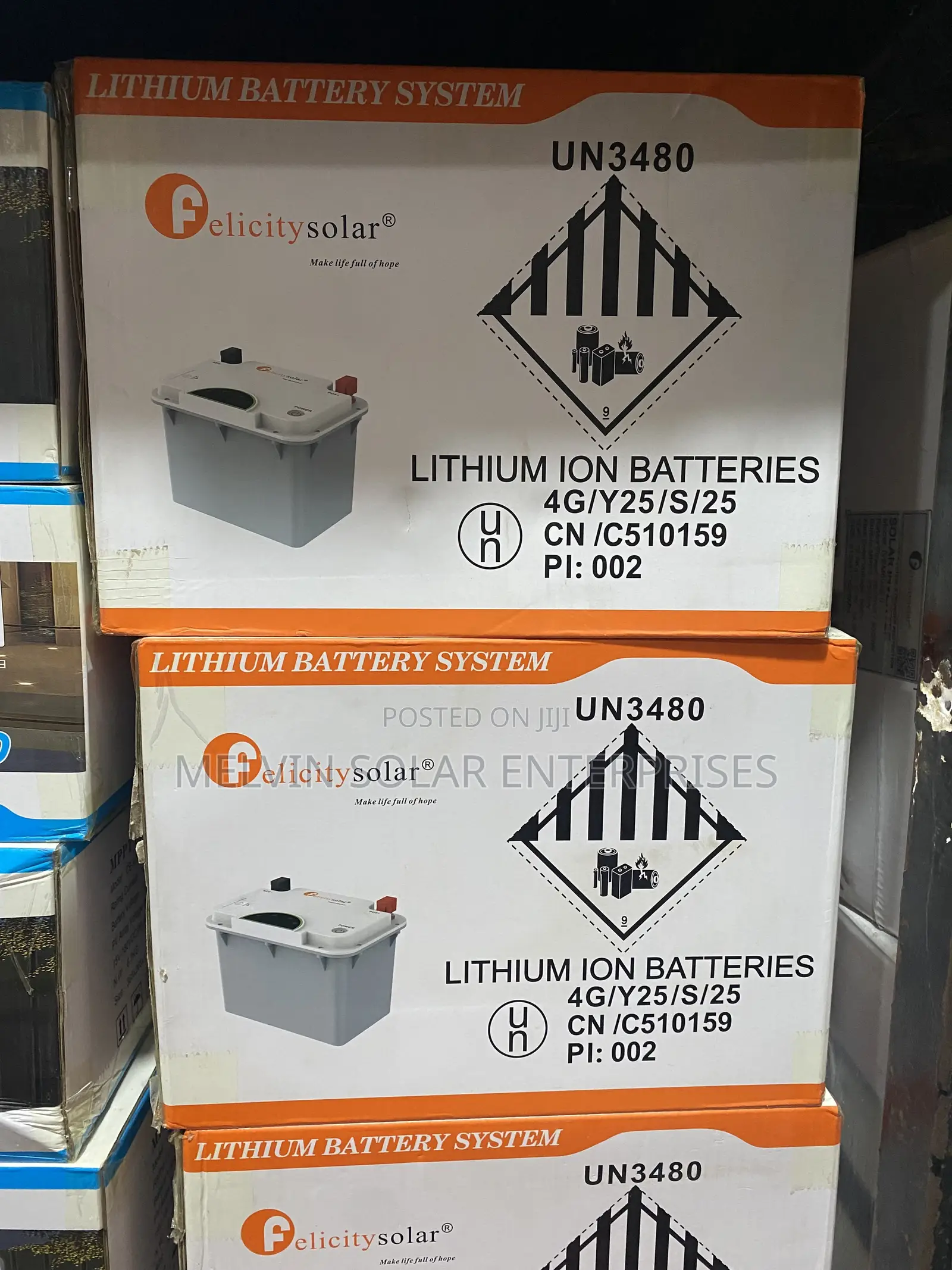1.38kwh 12.8v Felicity Solar Lithium Ion Phosphate Batteries Available