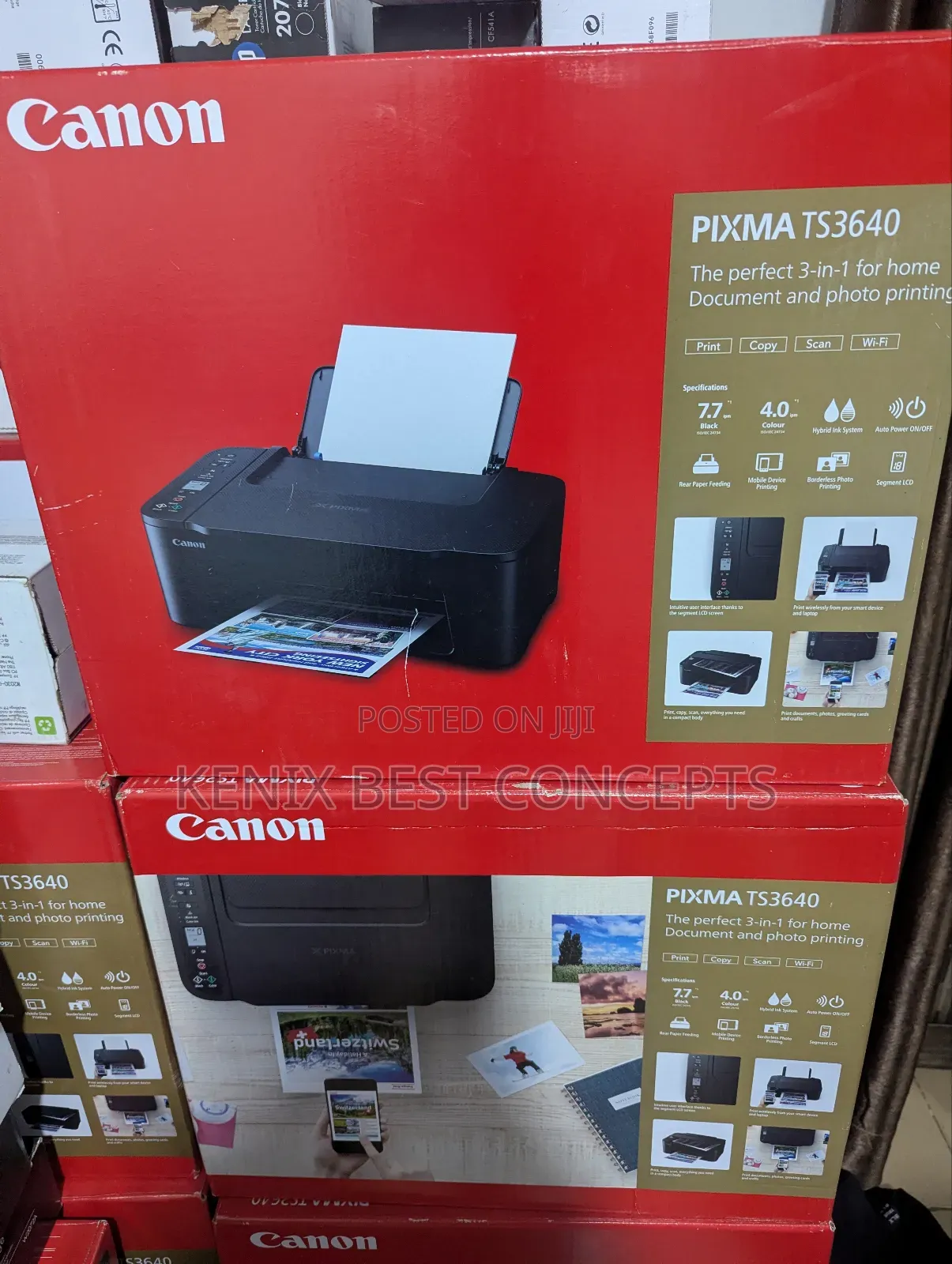 Canon Pixma Ts3640 Wireless All-in-One Printer
