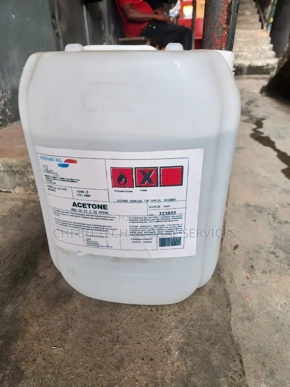 Acetone Solvent Brenntag 20litres