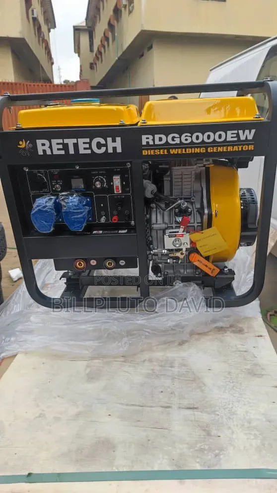 Rdg8000ew Is a Diesel-Powered 8000w Generator and a Welder.