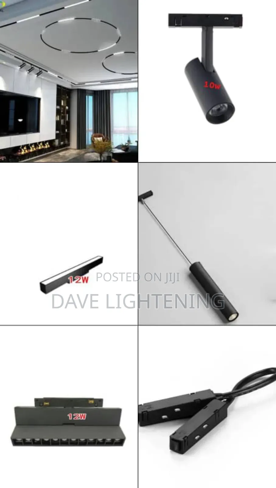 All Magnetic Track Light Accessories